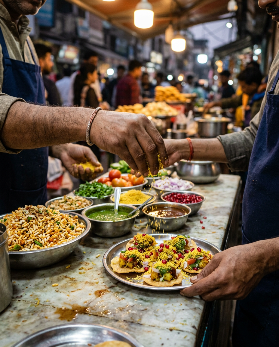 Chaat crafted to order